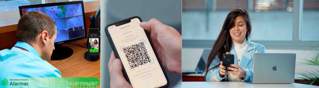 porteria virtual acceso conjunto edifcio codigo QR y registro en video