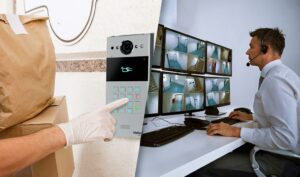 Portería remota inteligente Alarmar Intelbrass solución para edificios y conjuntos residenciales
