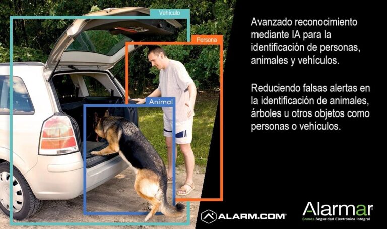Identificación mejorada con Inteligencia artificial de personas, vehículos y animales