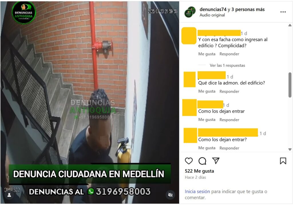 Apartamenteros y ladrones ingresan a los edificios con diferentes tácticas y técnicas